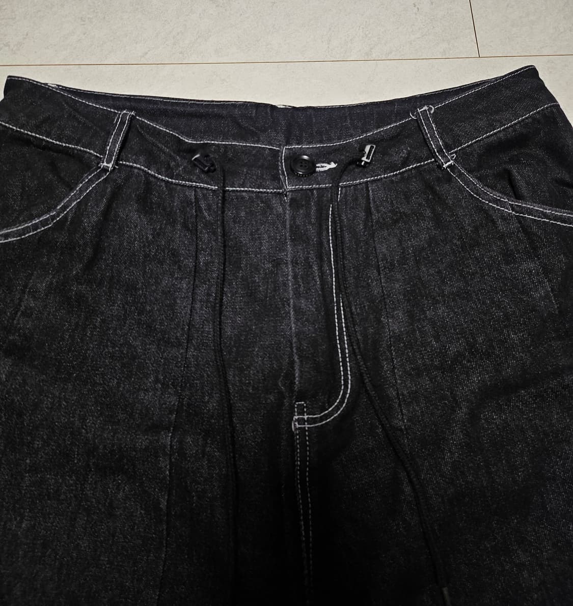 빈티지 와이드 배럴 진 상품이미지3