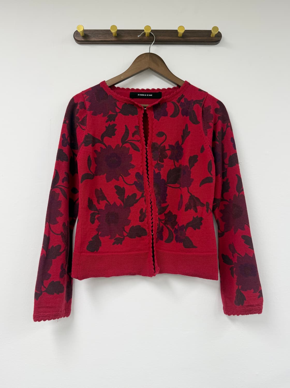 Vintage flower knit set-up 상품이미지2