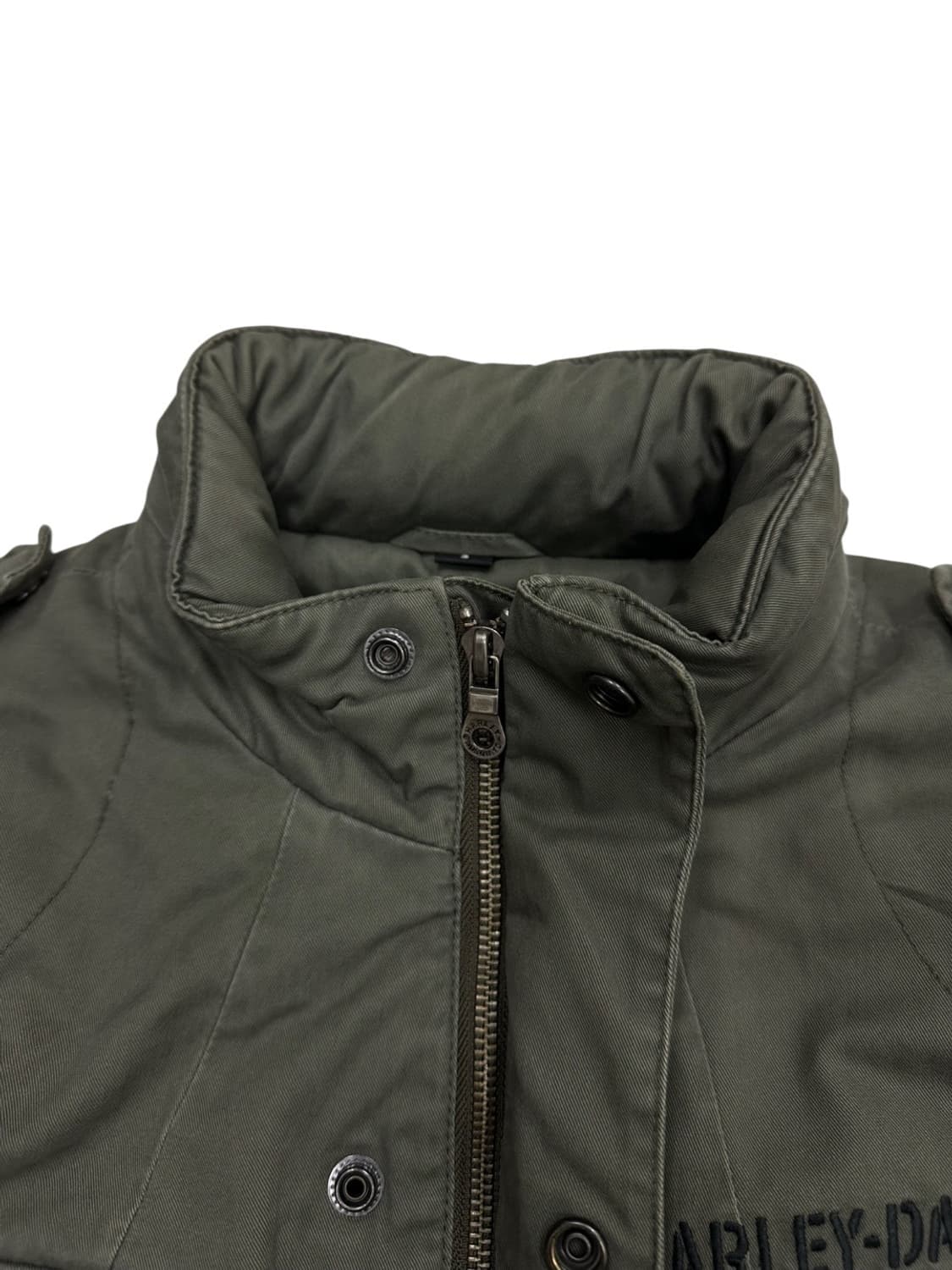 00s 할리데이비슨 밀리터리 자켓 카키 (S~L) 상품이미지6