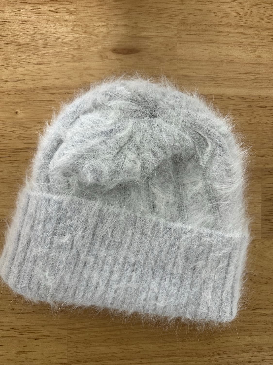 999휴머니티 앙고라 비니 화이트 상품이미지5