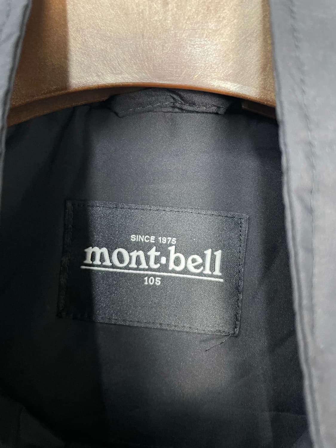 몽벨 고프코어 마운틴 블랙 바람막이 자켓 H2189 상품이미지5