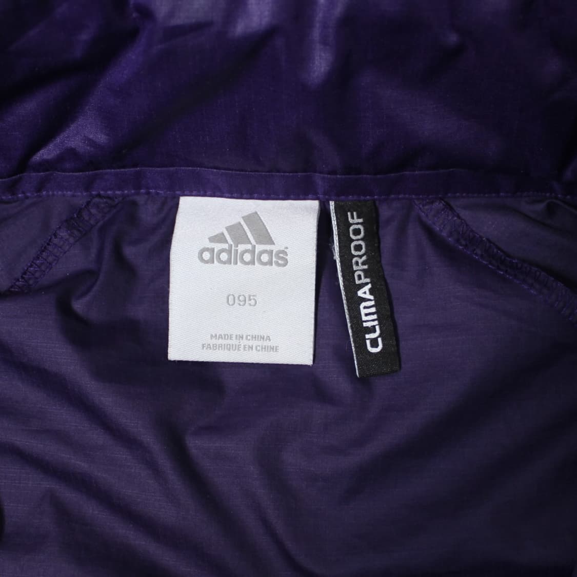 Adidas 아디다스 레알마드리드 금장 퍼플 바람막이 상품이미지4
