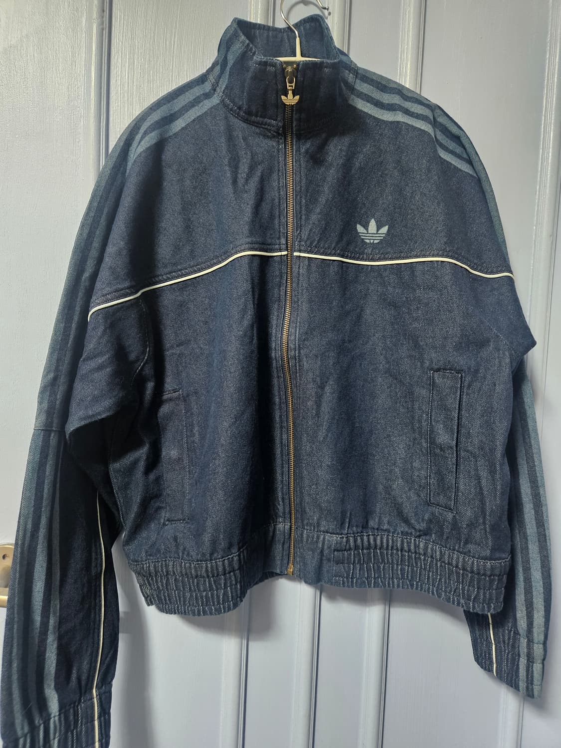 아디다스 데님 3선 트랙 자켓 상품이미지1