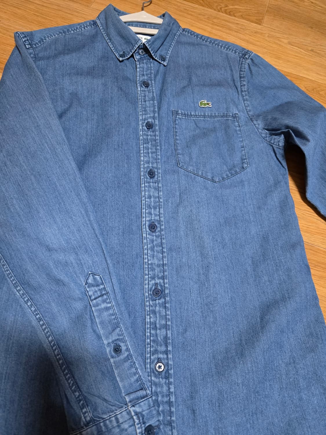 라코스테 데님 셔츠 남방 상품이미지5