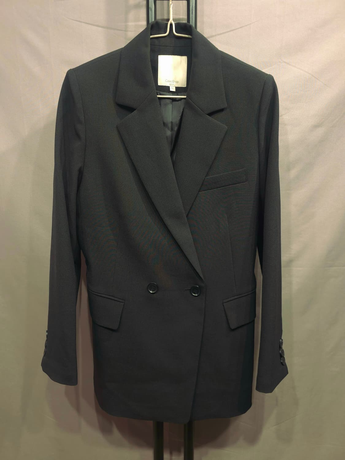 셀렙샵에디션 여성 다크그레이 더블버튼 자켓 85 상품이미지1