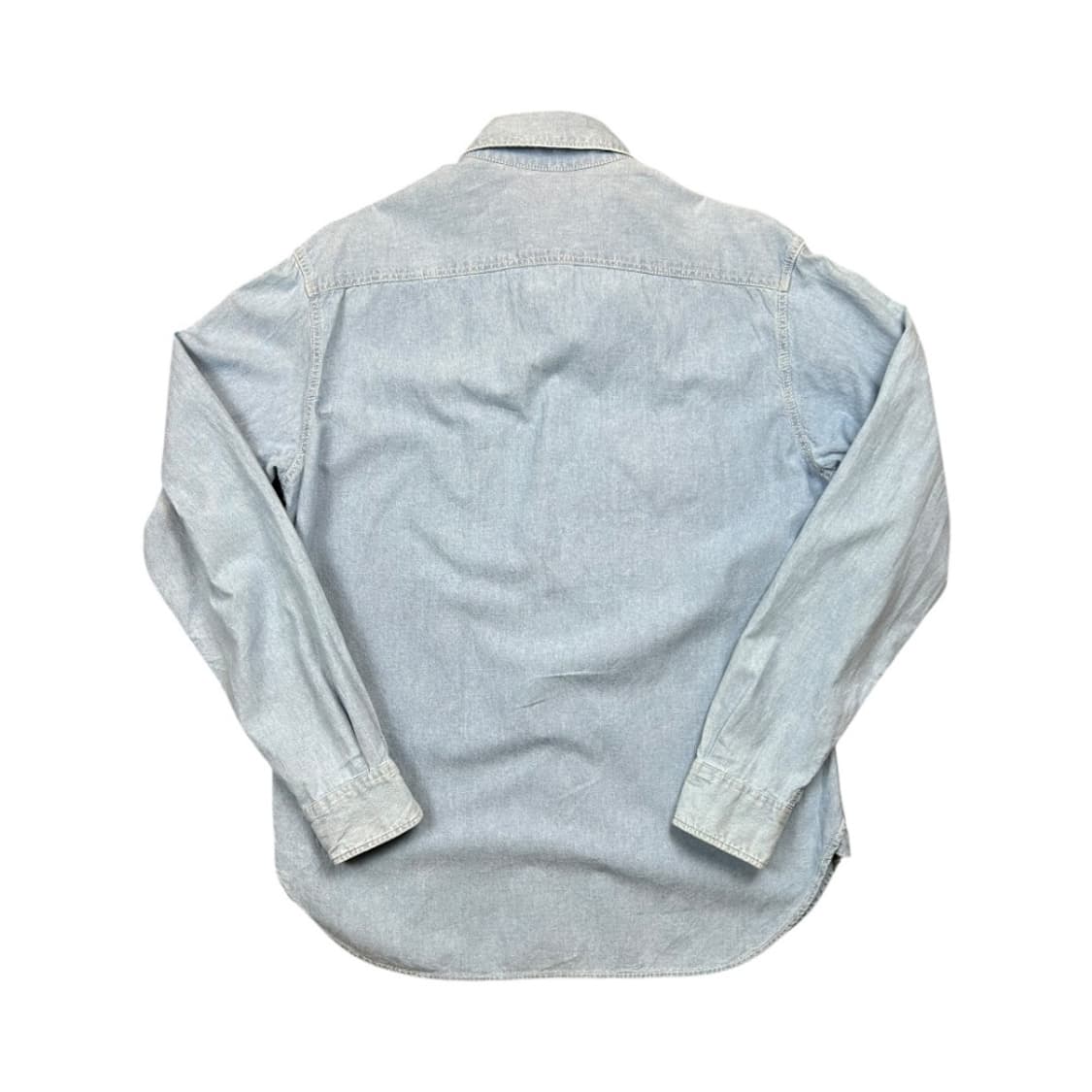 S) 오시코시 라이트블루 샴브레이 워크 셔츠 TS-043 상품이미지4