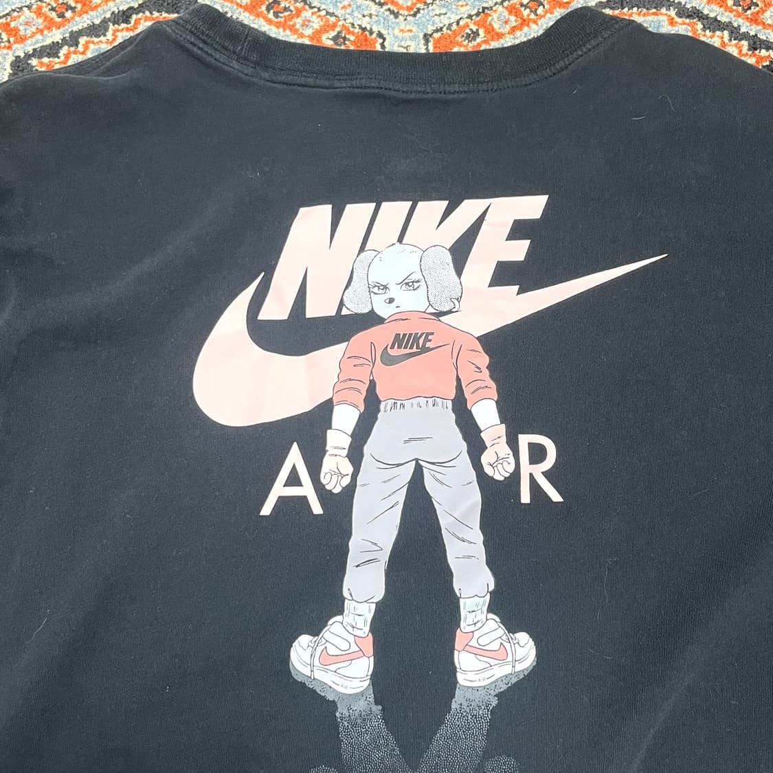 나이키 백프린팅 블랙 포켓 반팔티셔츠 남성XL 상품이미지7