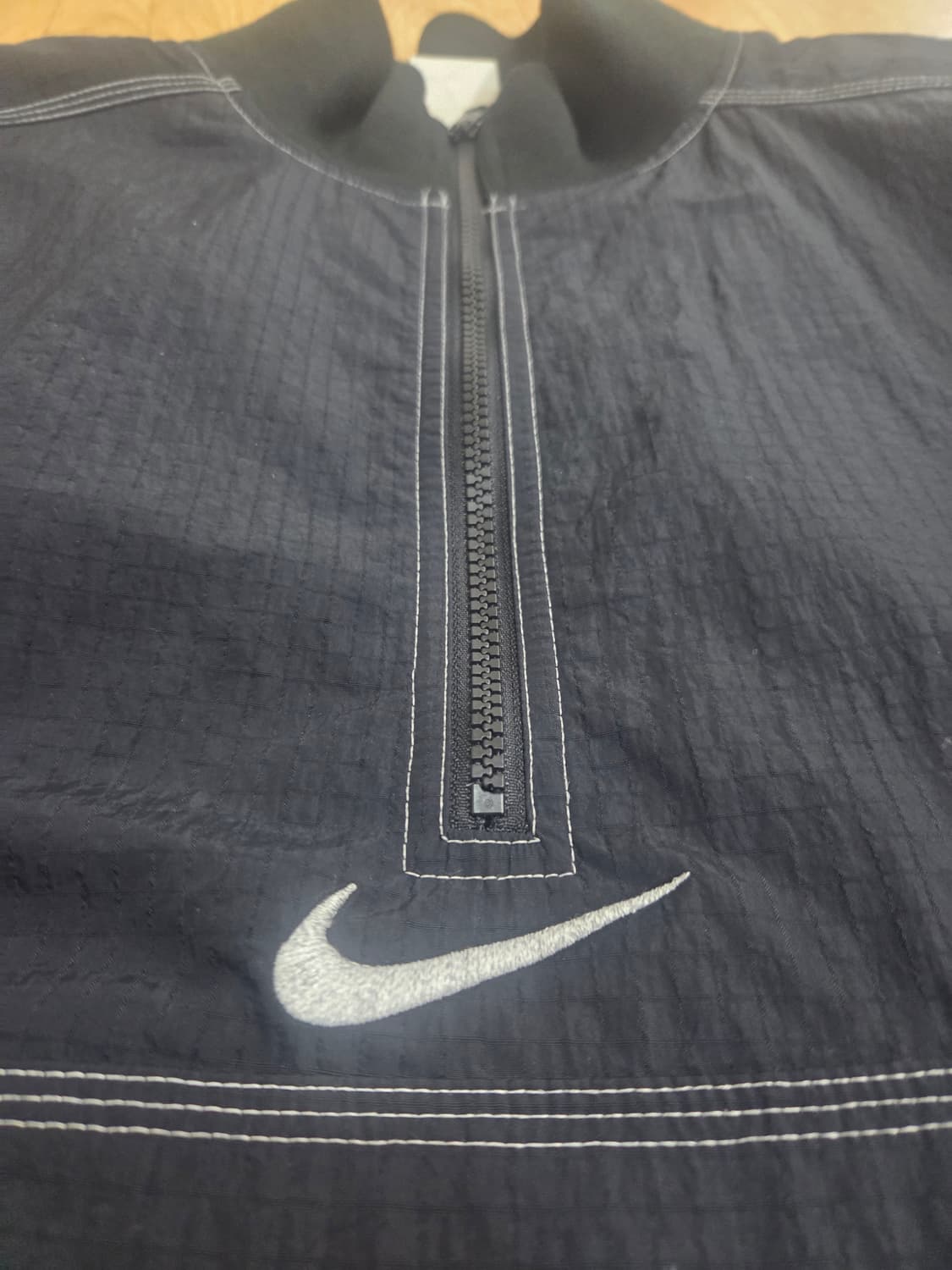 슈프림 x 나이키 립스탑 풀오버 블랙 - 24SS 상품이미지2