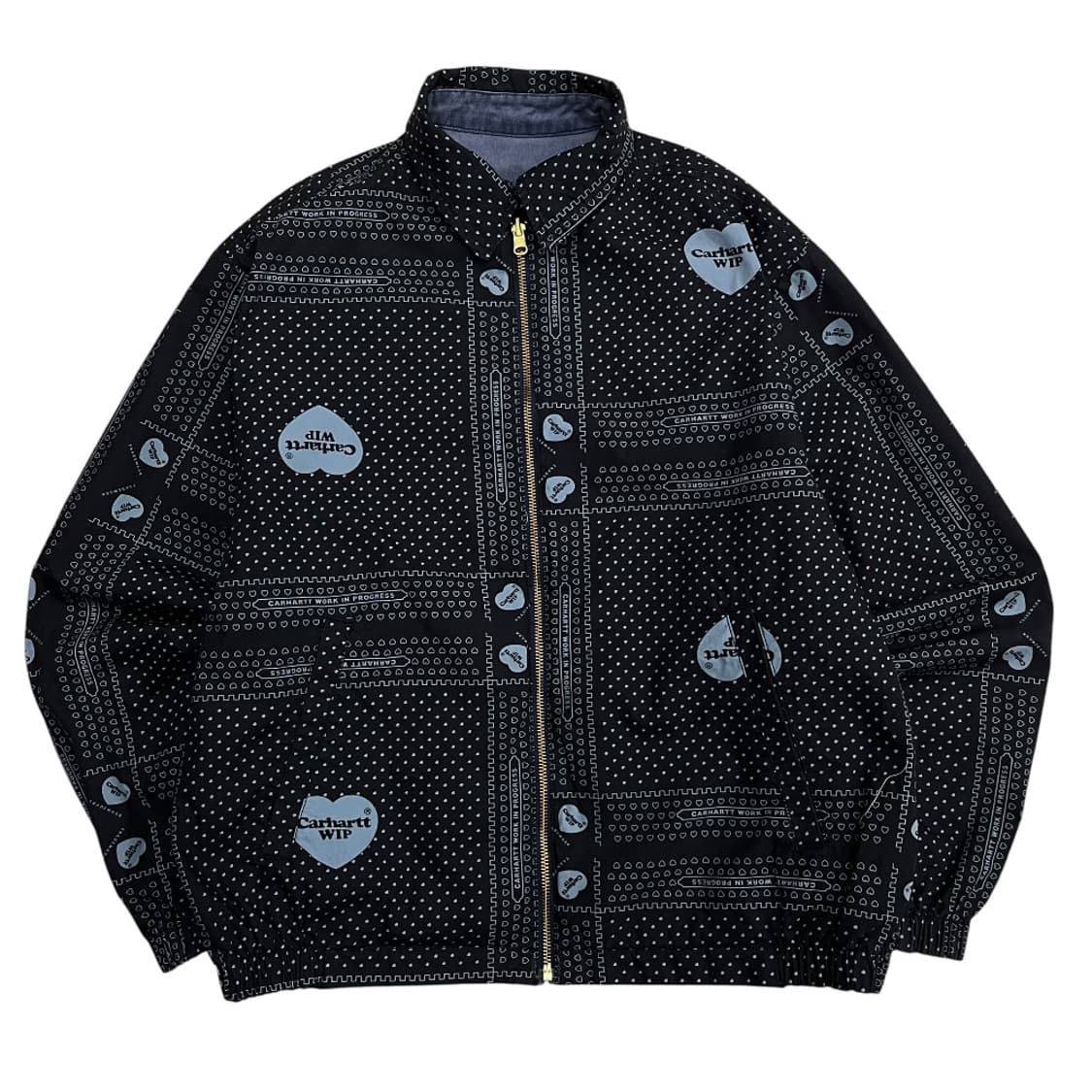 칼하트 Wip 리버시블 패턴 피그먼트 워크자켓 ( 발매가 32만원대 인기 상품이미지5