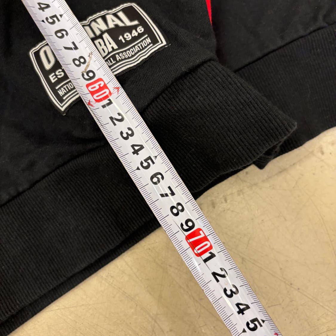 NBA 시카고 불스 배색 빅로고 맨투맨 상품이미지5