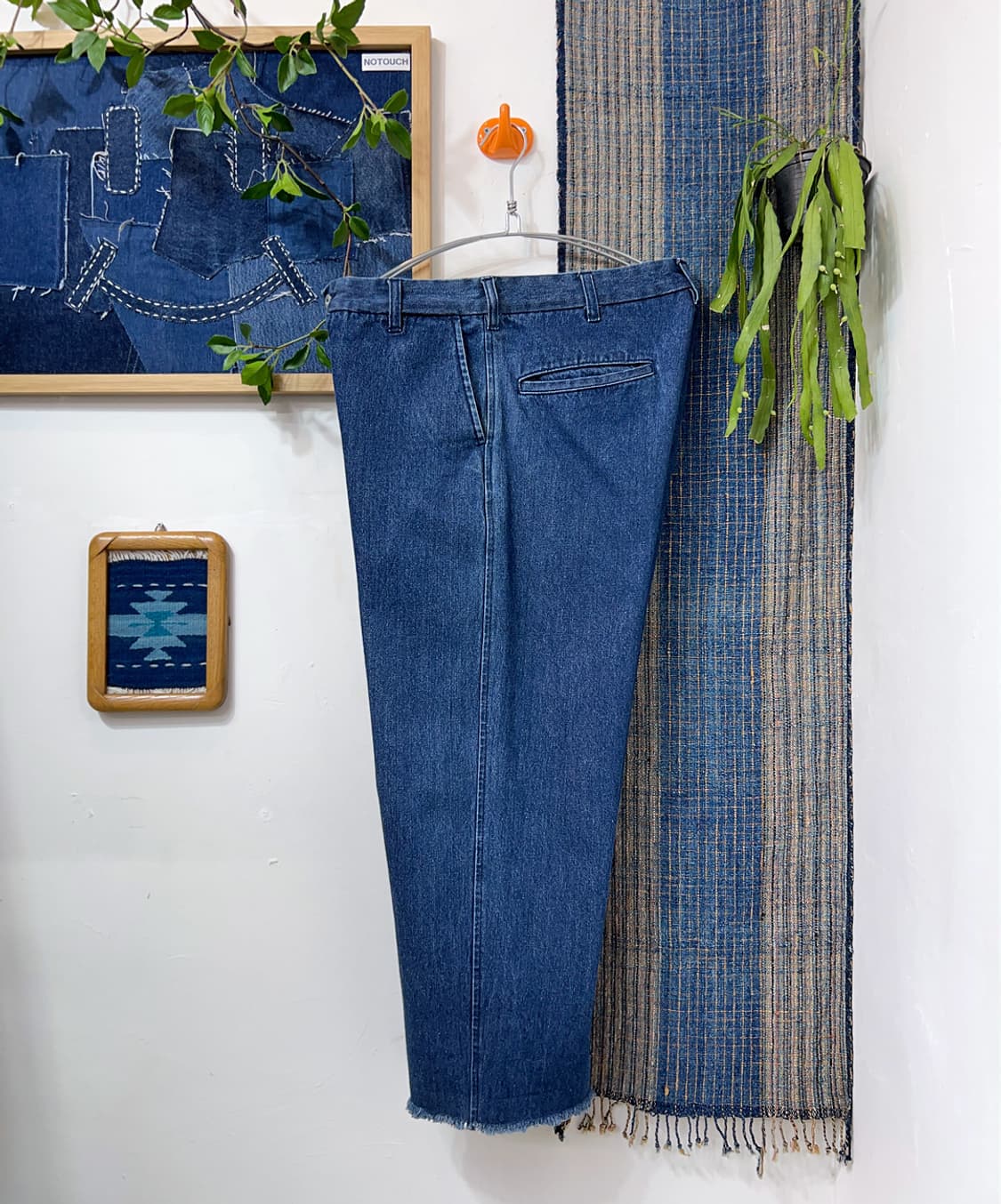 GLOVAL WORK  Cut Off Denim 상품이미지7