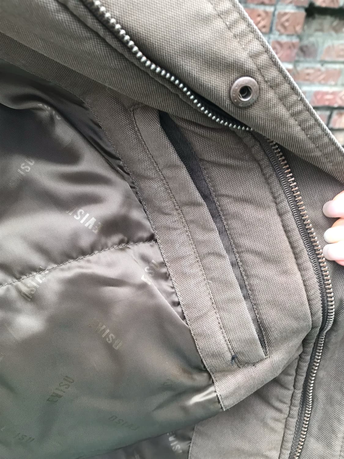 EVISU 카키 점퍼 상품이미지7