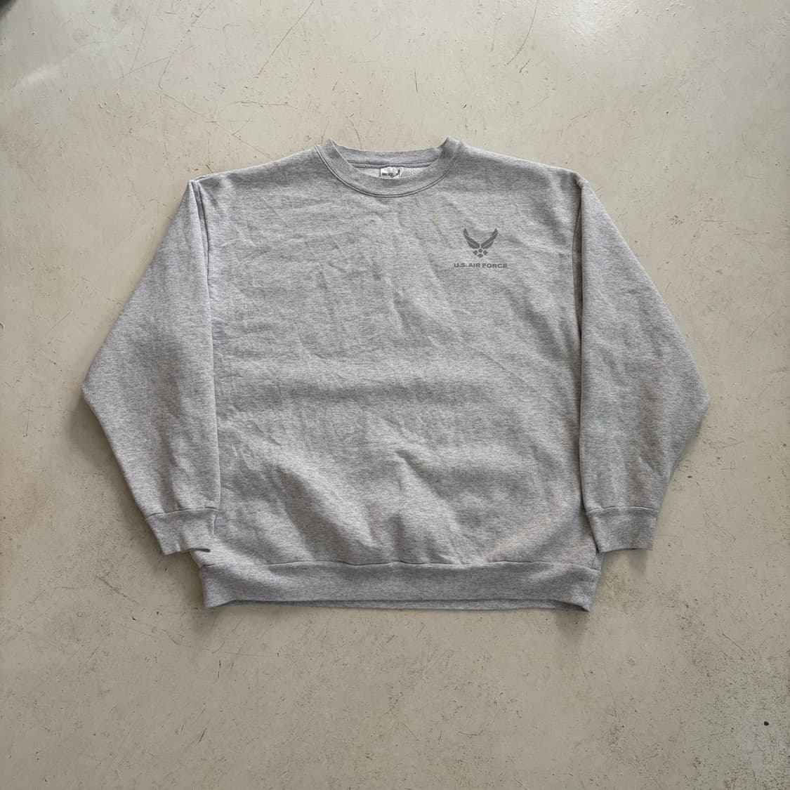 USAF OG 미공군 빈티지 스웻셔츠 XL 상품이미지2