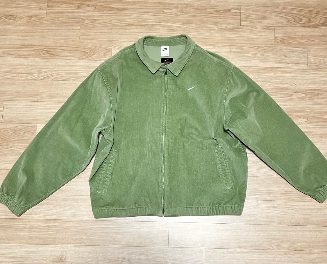 나이키 라이프 해링턴 자켓 오일 그린 상품이미지2