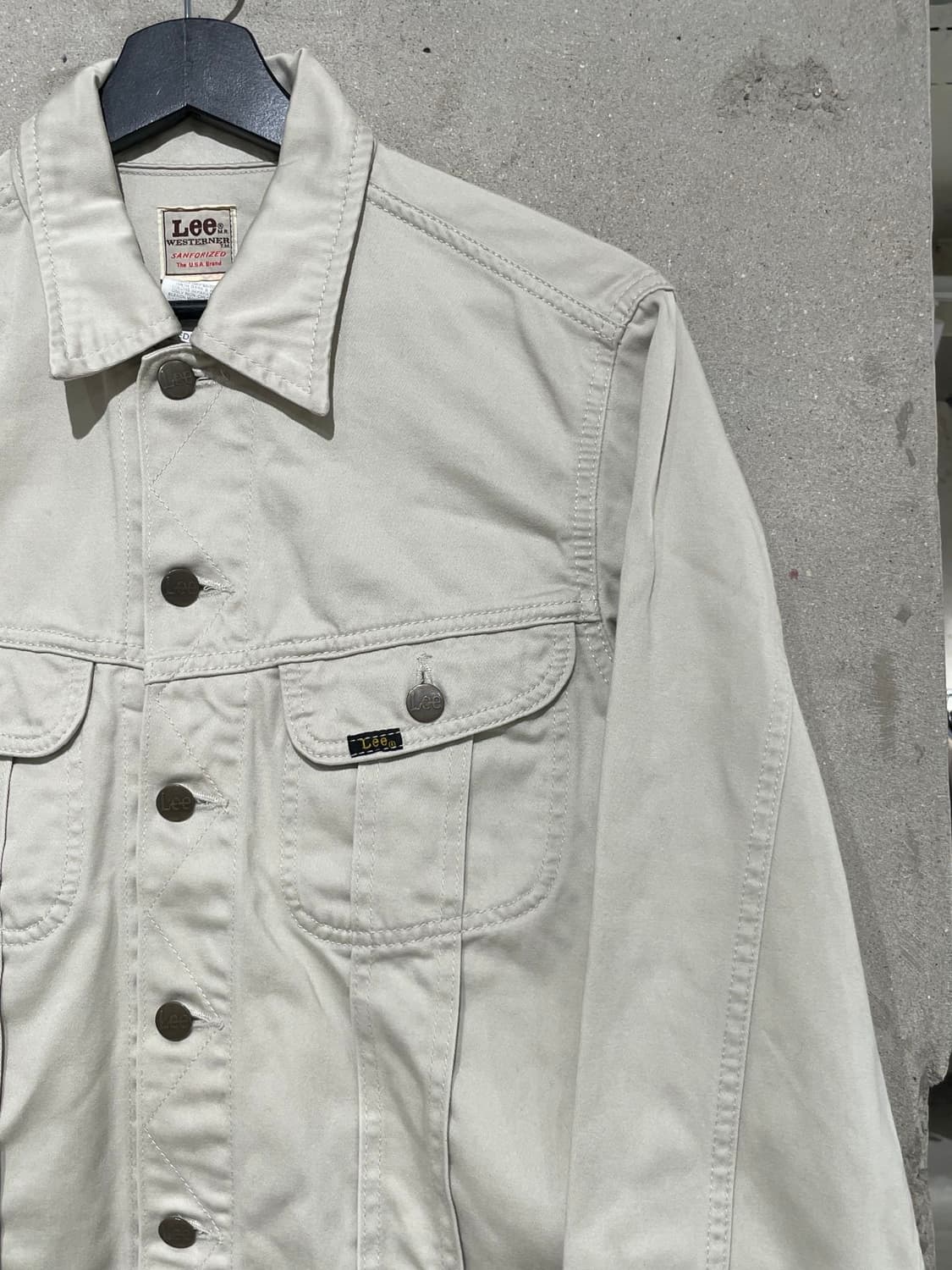 lee 웨스터너 90’s 샌드 트러커 자켓 상품이미지3