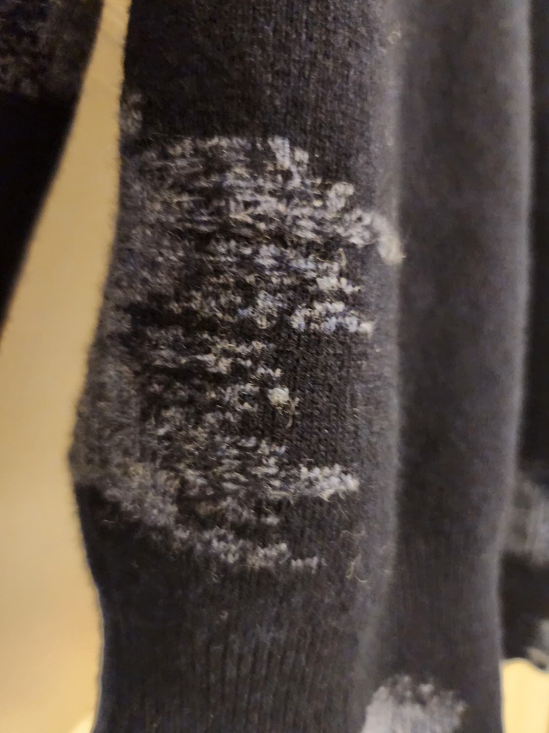 (정품)샤넬 배리 BARRIE 네이비 니트 상품이미지4