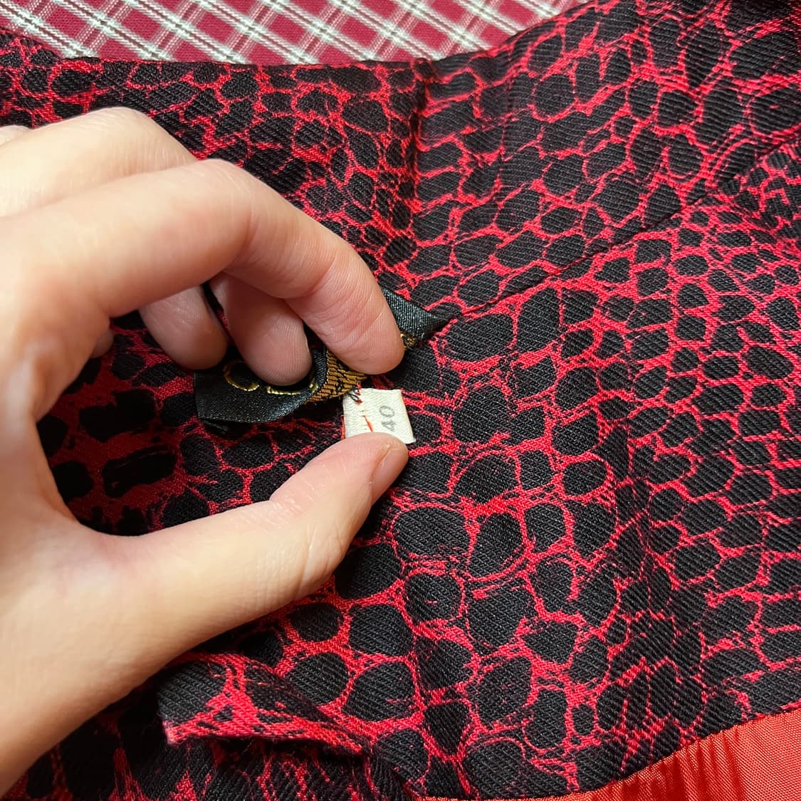 셀린느 레오파드 셔츠 원피스 상품이미지9