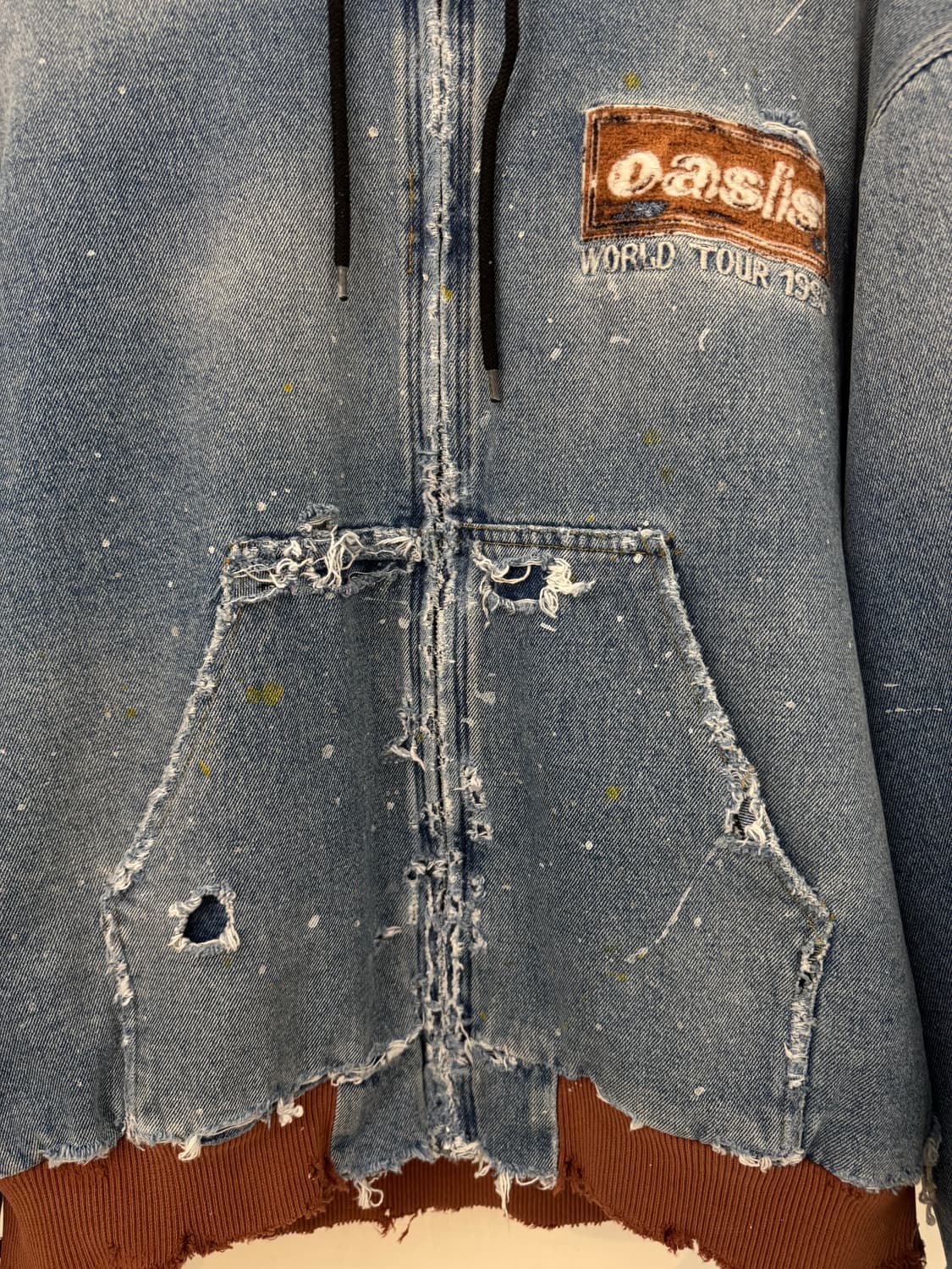 빈티지 데님 워크자켓 상품이미지5