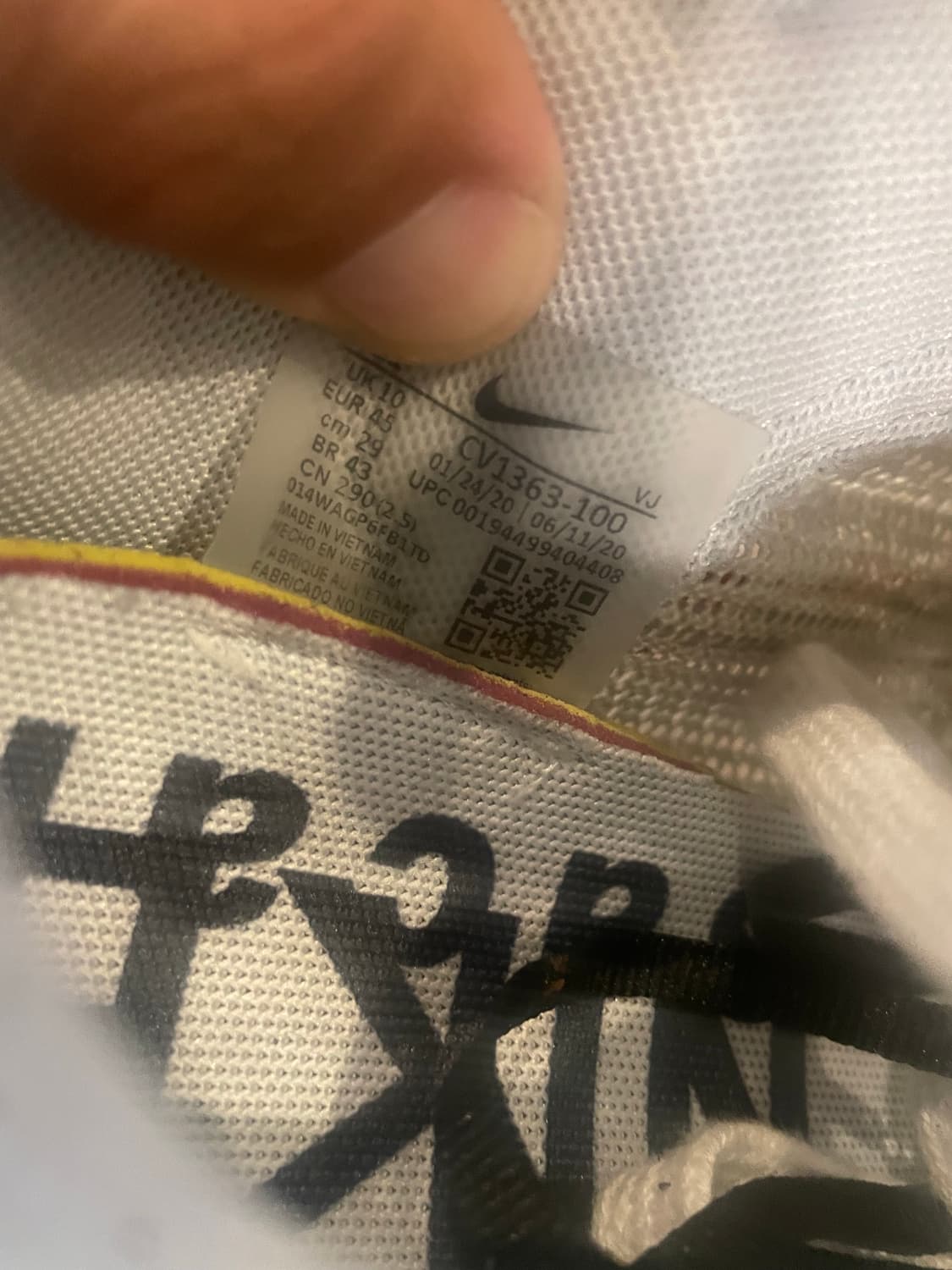 사카이나이키 하자있음   빈티지290 상품이미지10