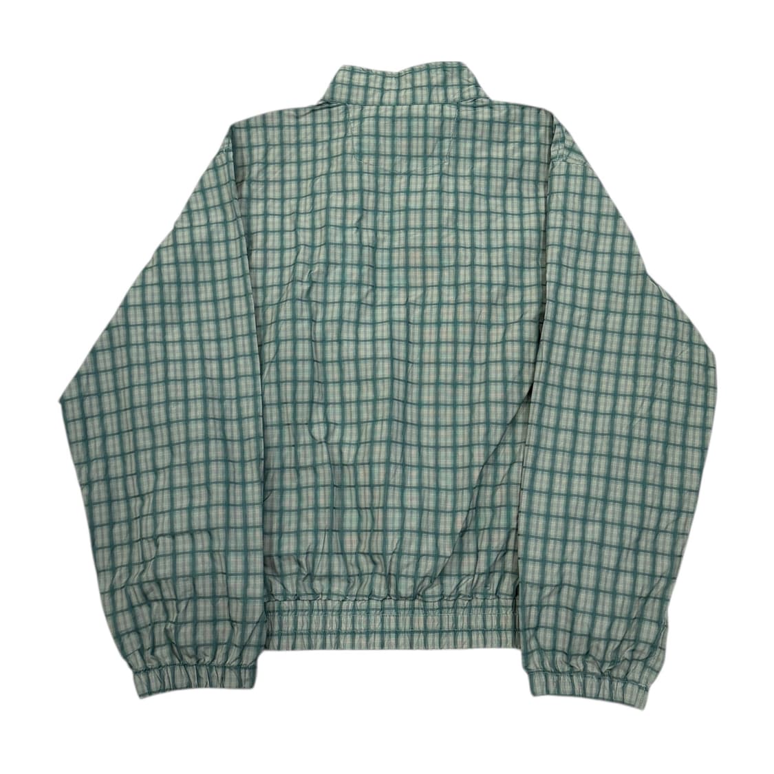 예스아이씨 윈도우페인 집 블루종 자켓 체크 그린 S 상품이미지3