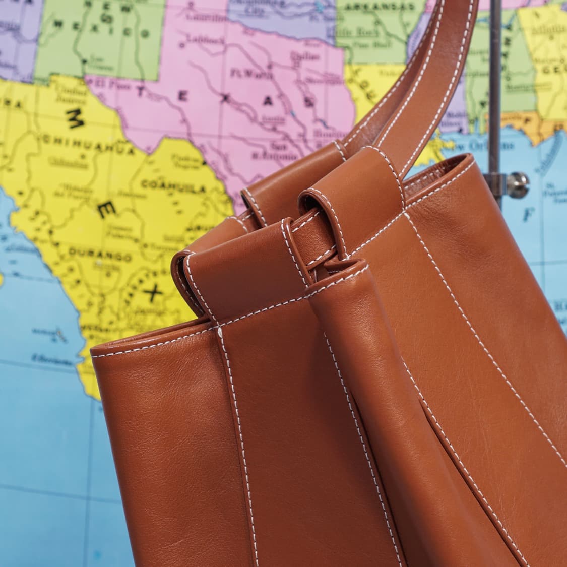 페퍼윤윤 투웨이 레더 백 상품이미지6