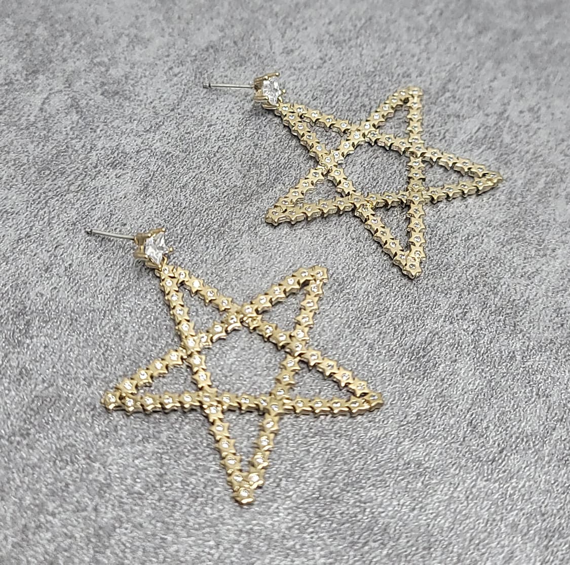 빅사이즈 별귀걸이 상품이미지5