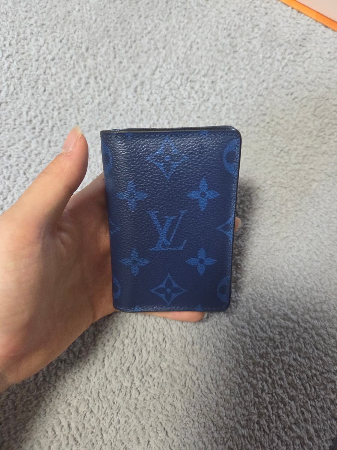 [정품] 루이비통 포켓 오거나이저 코발트블루  상품이미지1