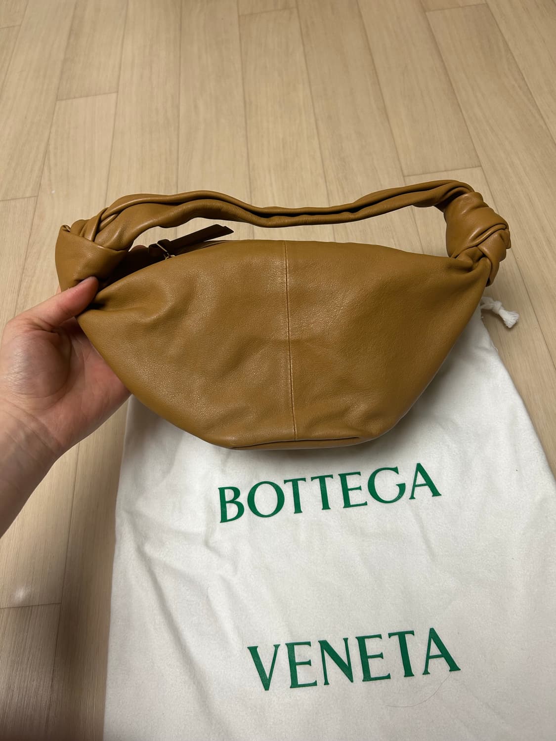 보테가베네타 더블 노트 미니 토트백 상품이미지5