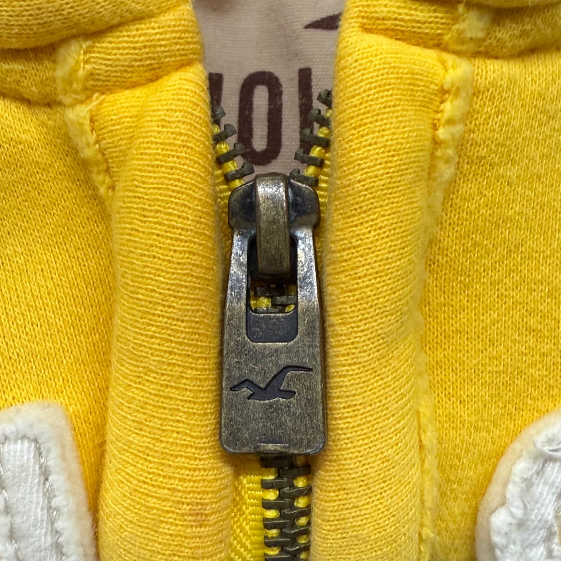 홀리스터 옐로우 후드집업 상품이미지5