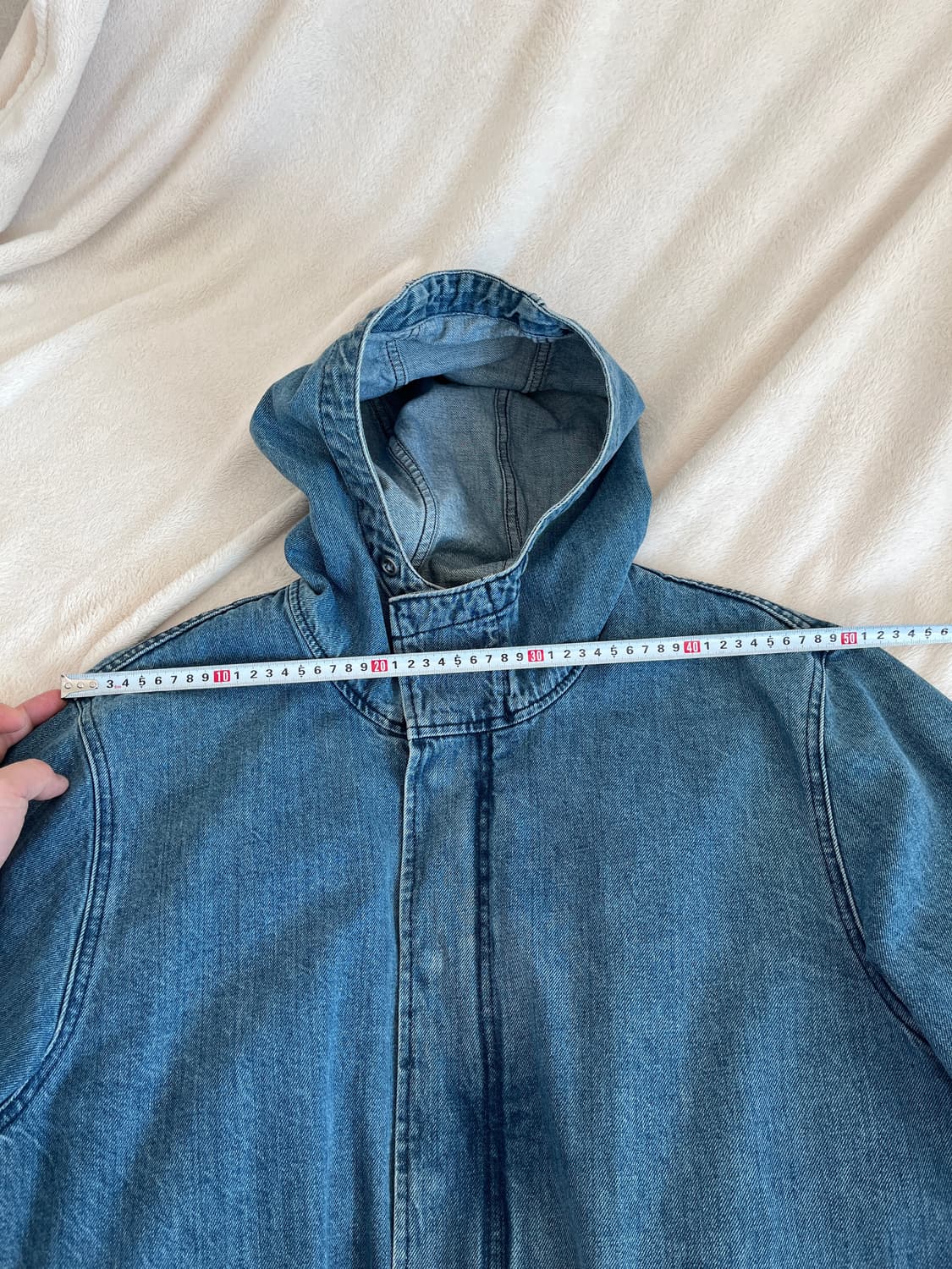 리바이스 데님 야상 후드 롱자켓 XL 상품이미지7