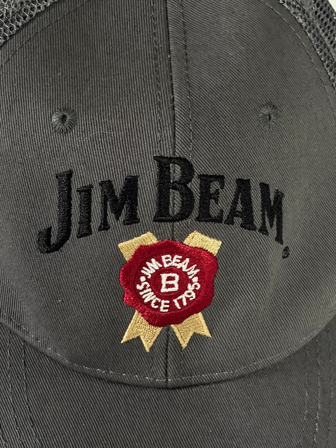 짐빔(JIM BEAM) 프로모 빈티지 메쉬 볼캡 상품이미지2