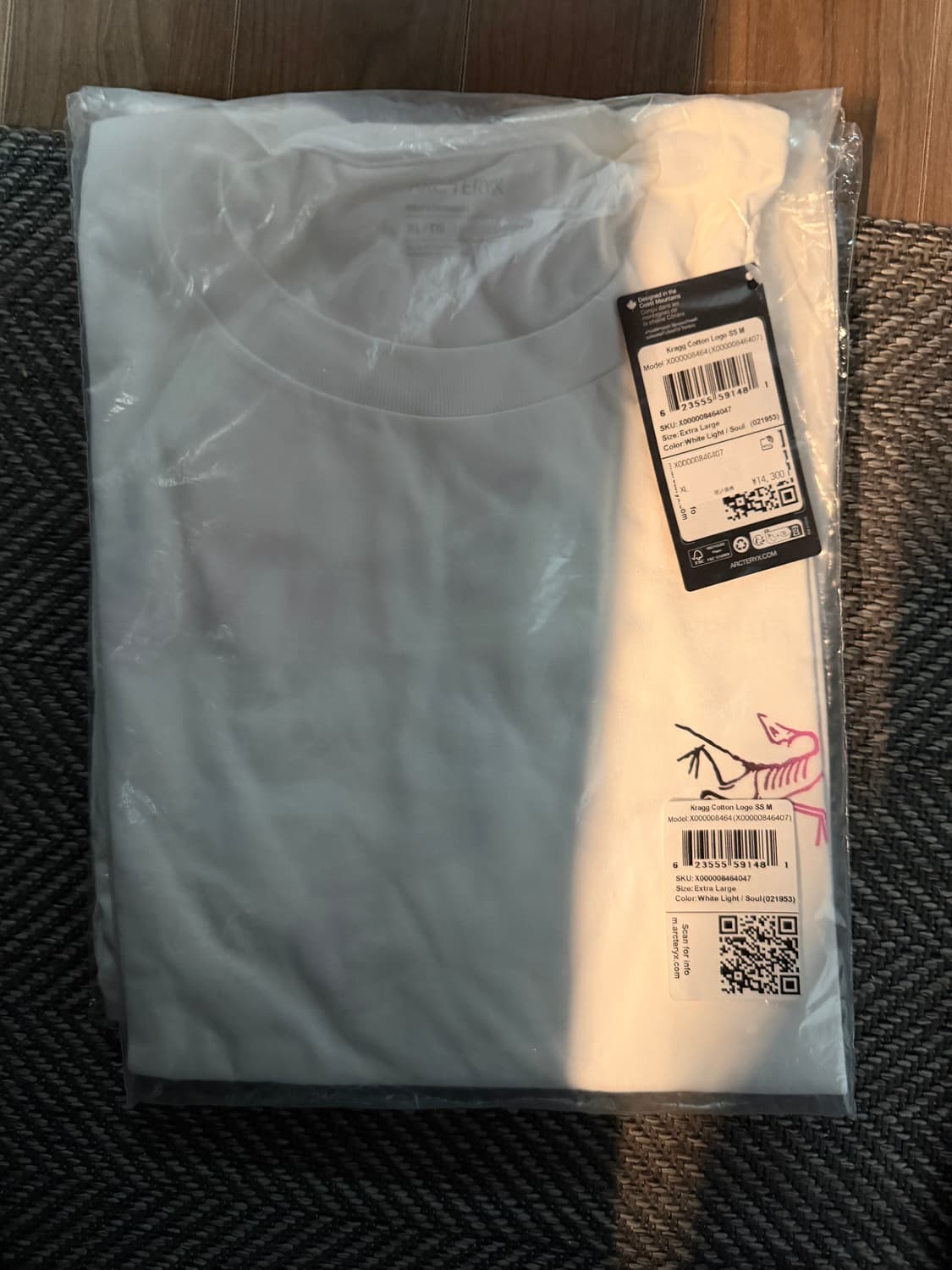 ARC'TERYX 아크테릭스 Kragg Cotton Logo SS 상품이미지4