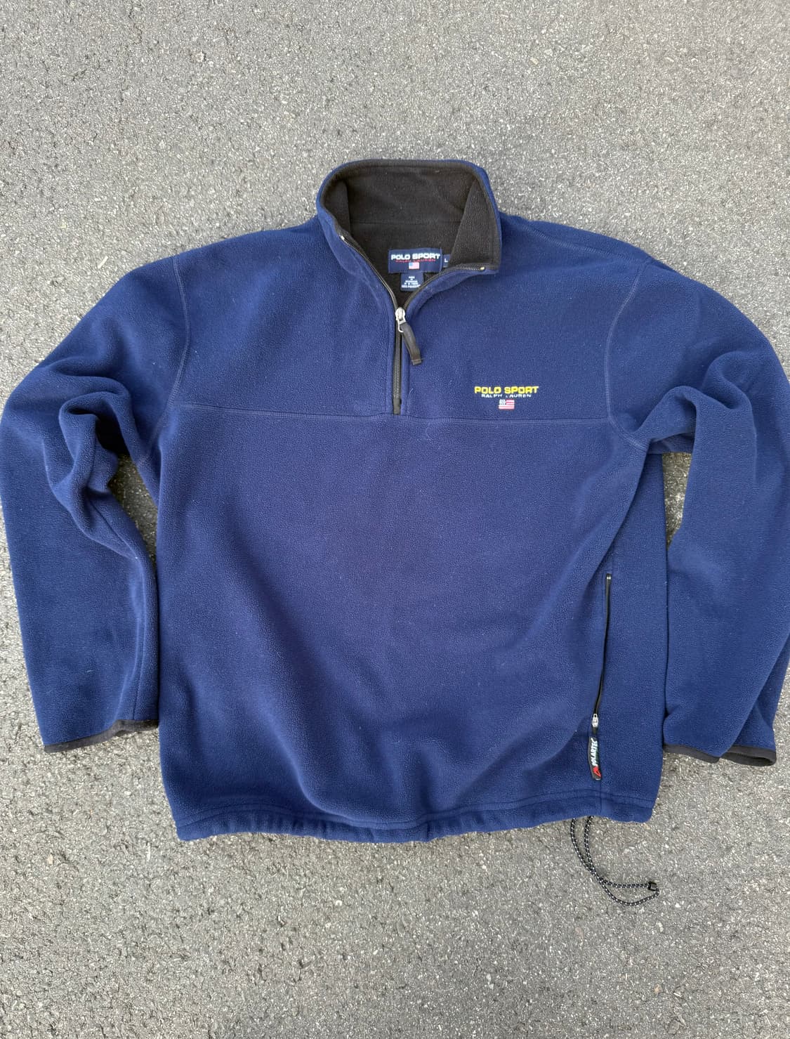 Polo sports polartec 폴로 스포츠 폴라텍 플리스 반집업 상품이미지1