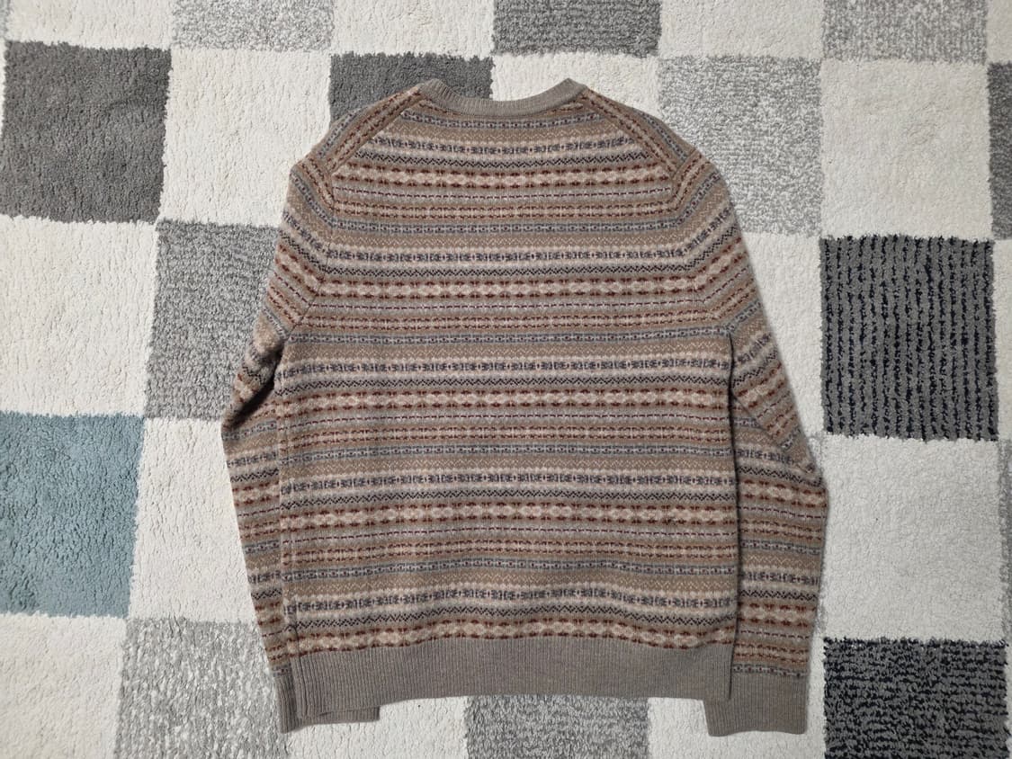 브룩스 브라더스 페어아일 브이넥 니트 s사이즈(95) 상품이미지3