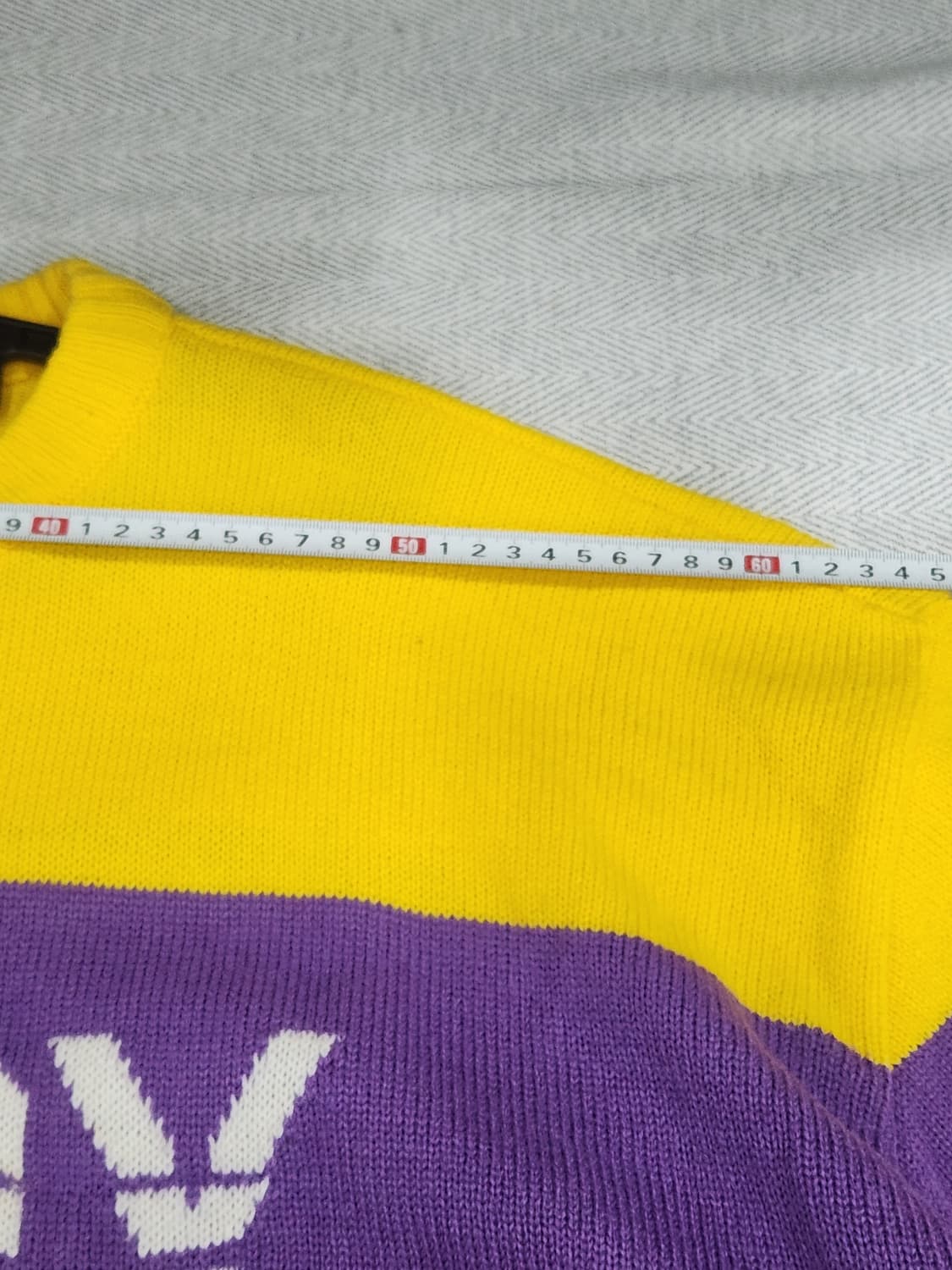 [M] 널디 NERDY 빅로고 오버핏 니트 남성 M 상품이미지10