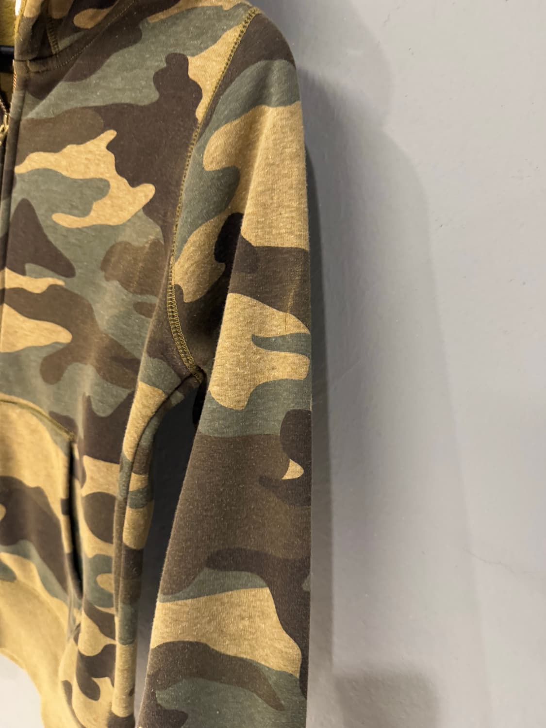camo pattern hood zip-up 상품이미지9
