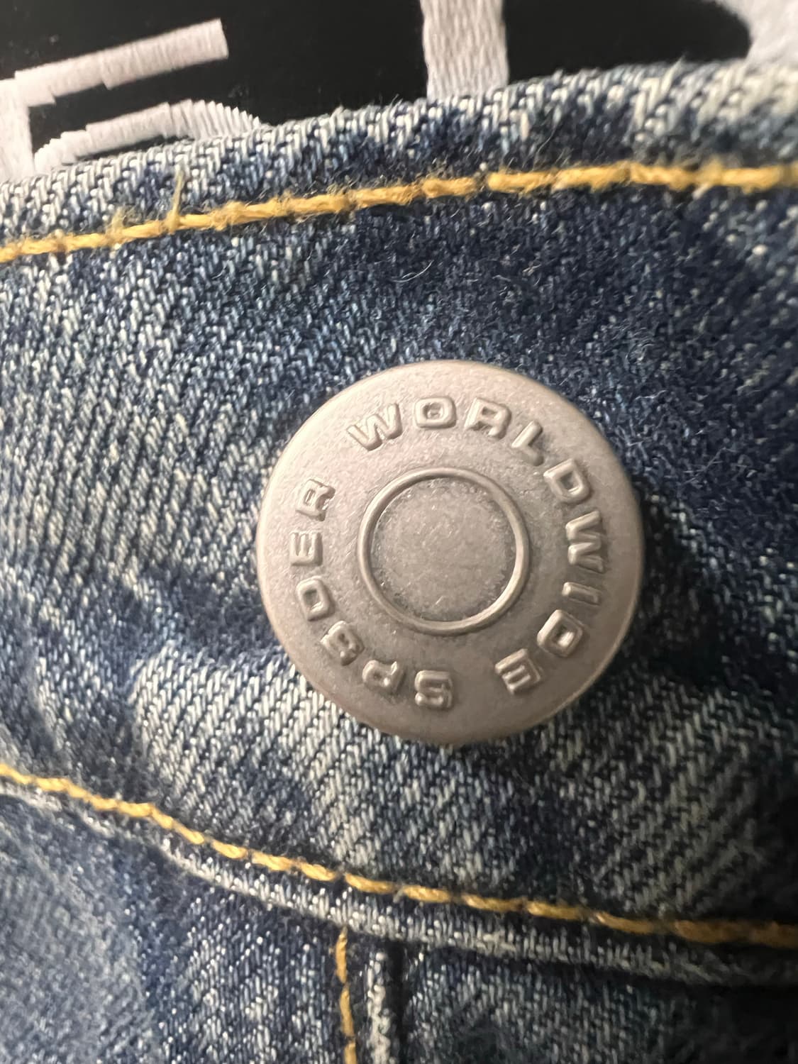 SP5DER DENIM WORK PANT (스파이더 데님팬츠) 30 상품이미지6
