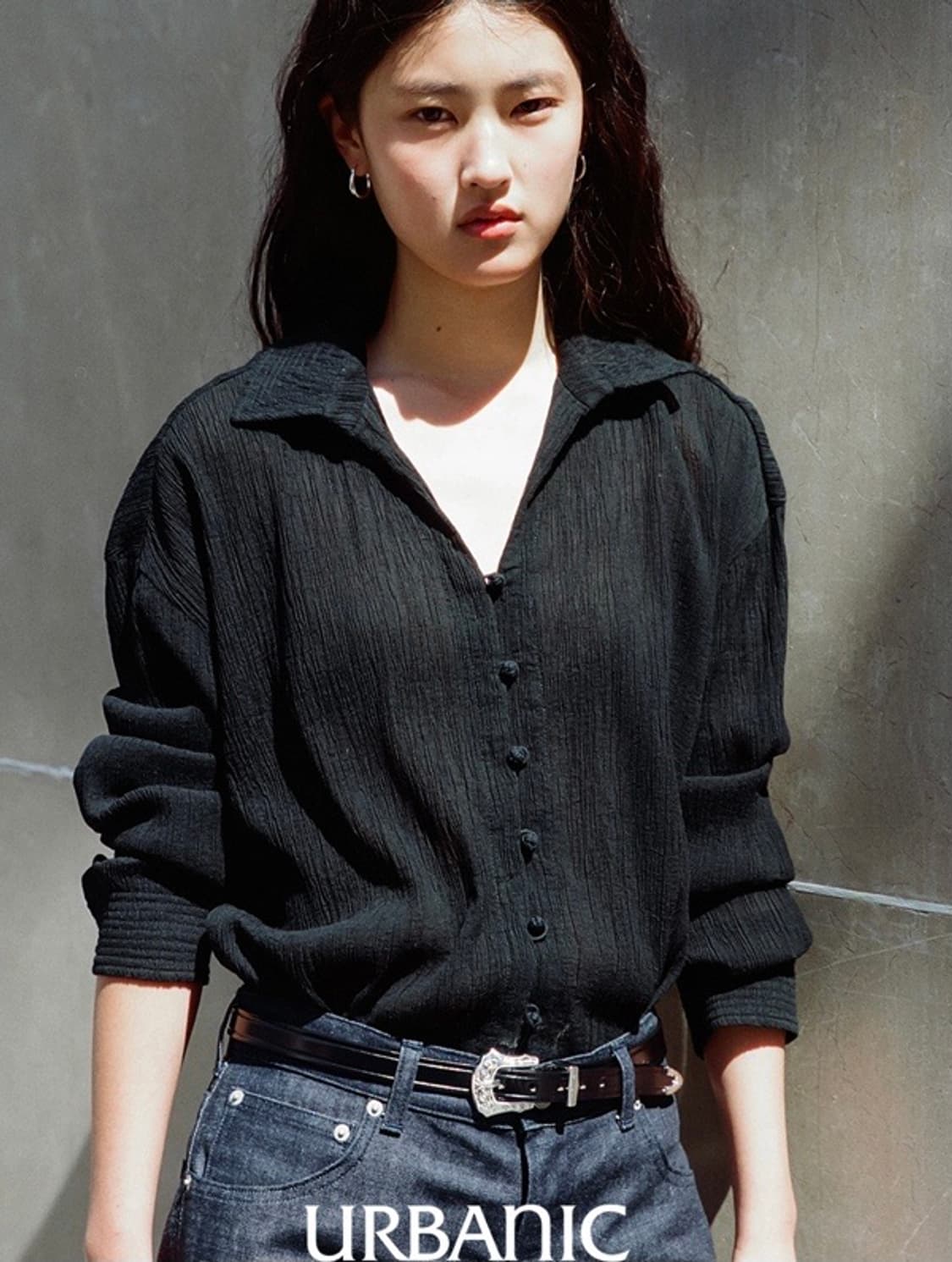 얼바닉30 ripple 리플 블라우스 상품이미지1