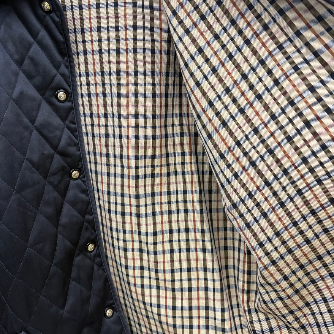 닥스 블랙 퀼팅 자켓 여/L 상품이미지6