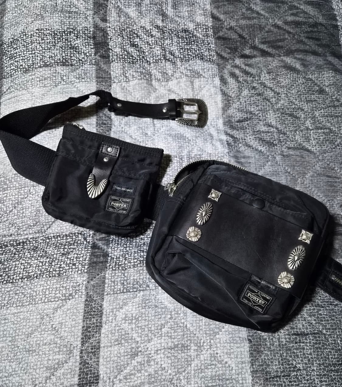 요시다포터 x 토가아키아브 벨트 백 3way 상품이미지5