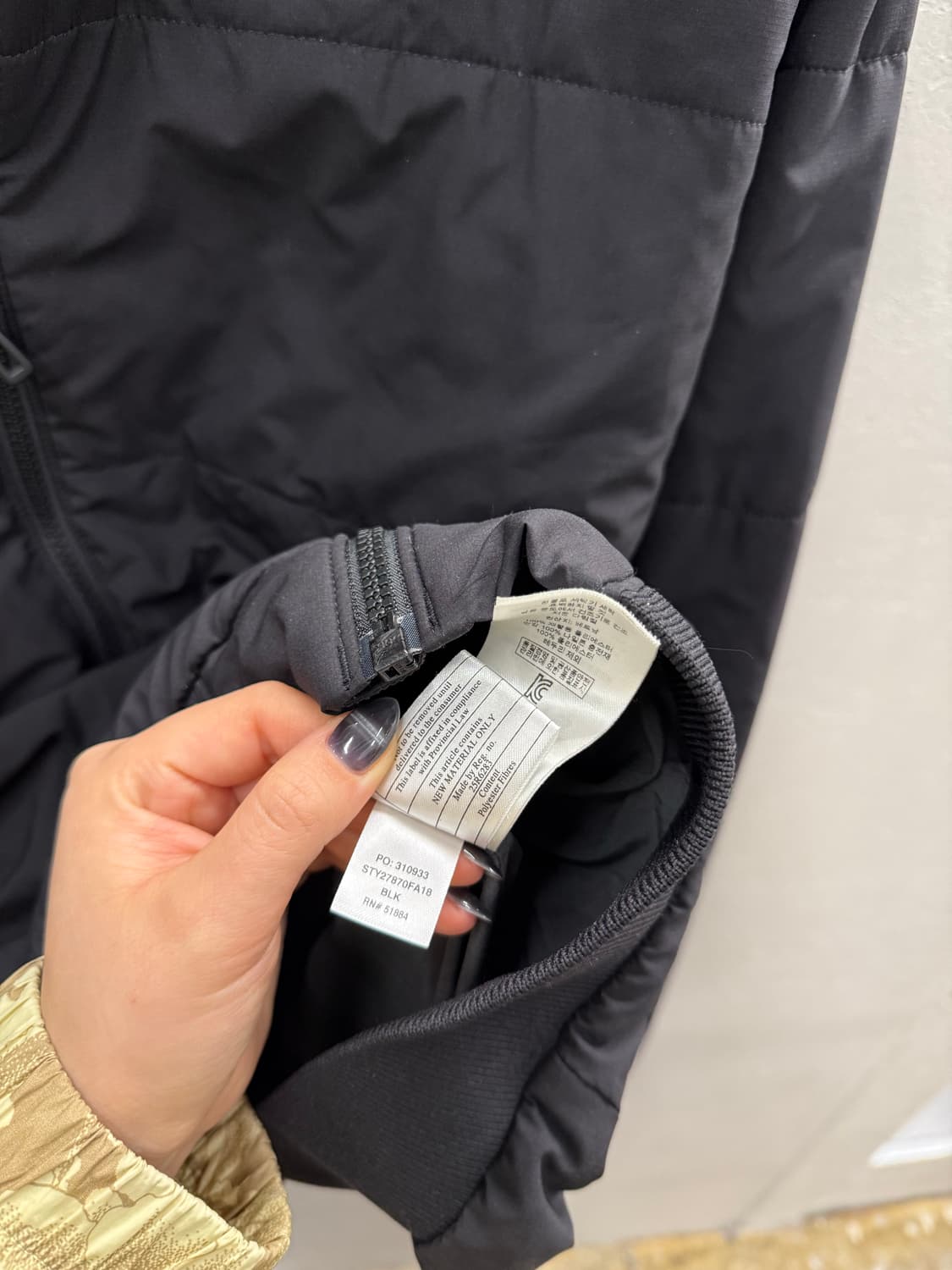 파타고니아 봄버 자켓 블랙 L 상품이미지6