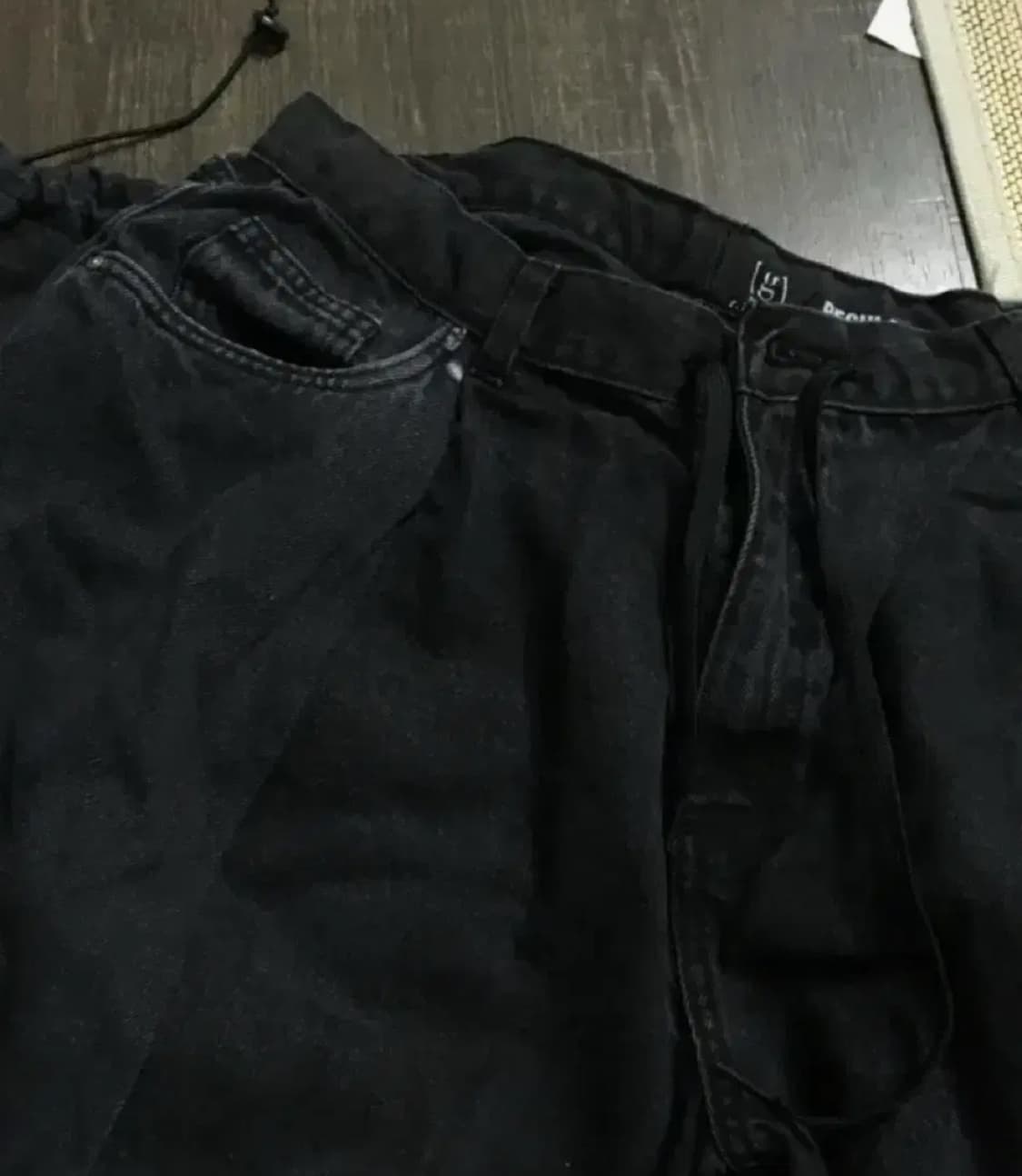 (New)디엠빈티지 흑청 두붙바 상품이미지1