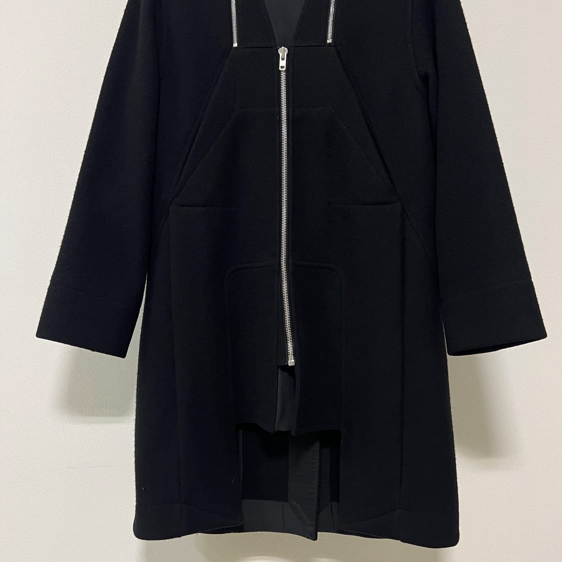 릭오웬스 15FW "SPHINX" 메인 컬렉션 울 코트 상품이미지5