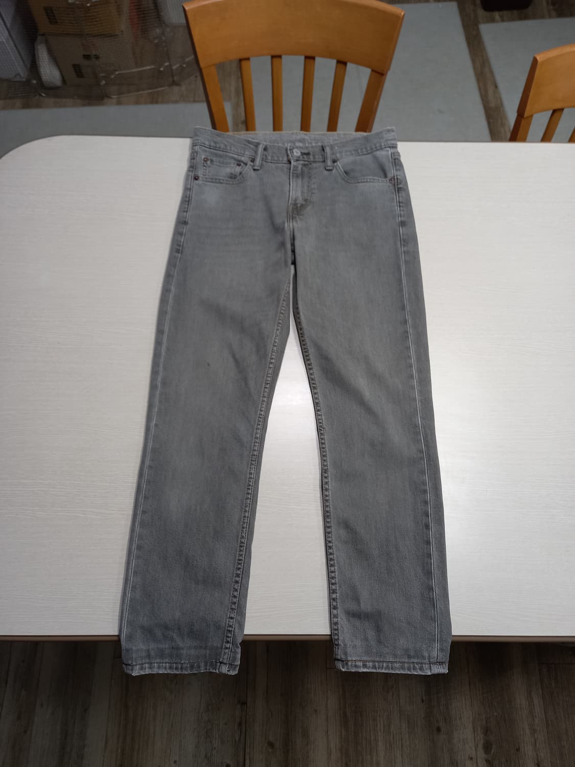 30 리바이스511 워싱 스판 슬림일자진 다크그레이 30-136 상품이미지1