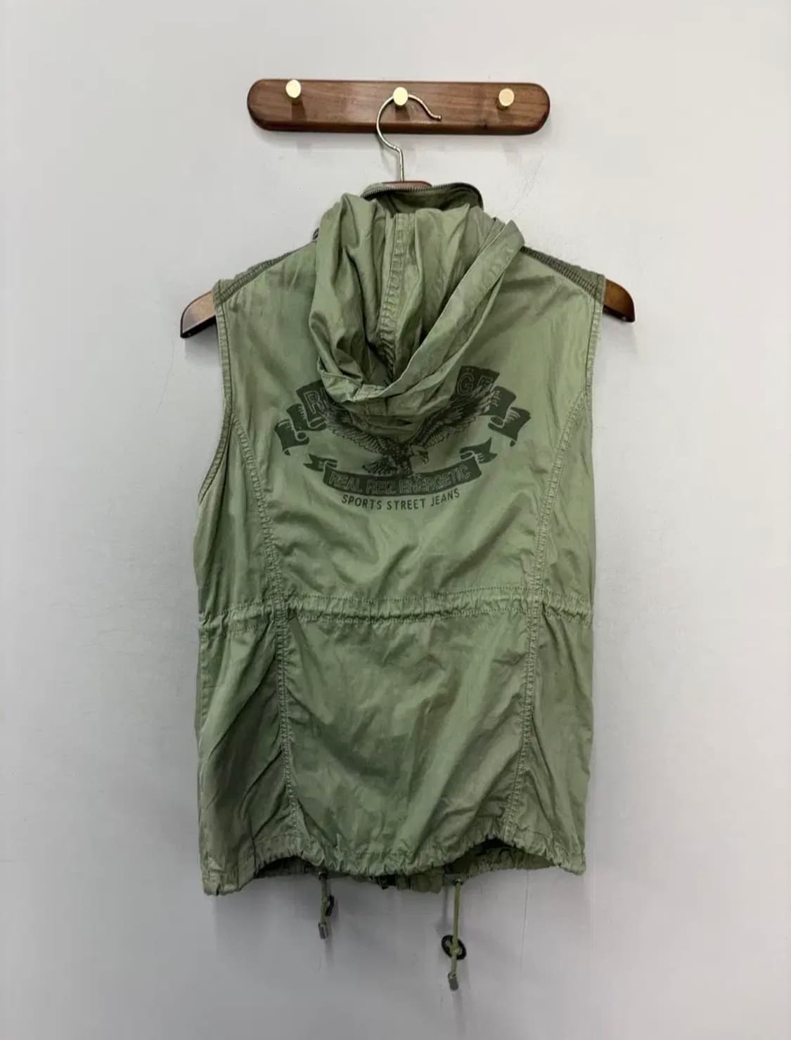 REIZ JEANS 빈티지 유일리티 밀리터리 포켓 베스트 H3056 상품이미지7