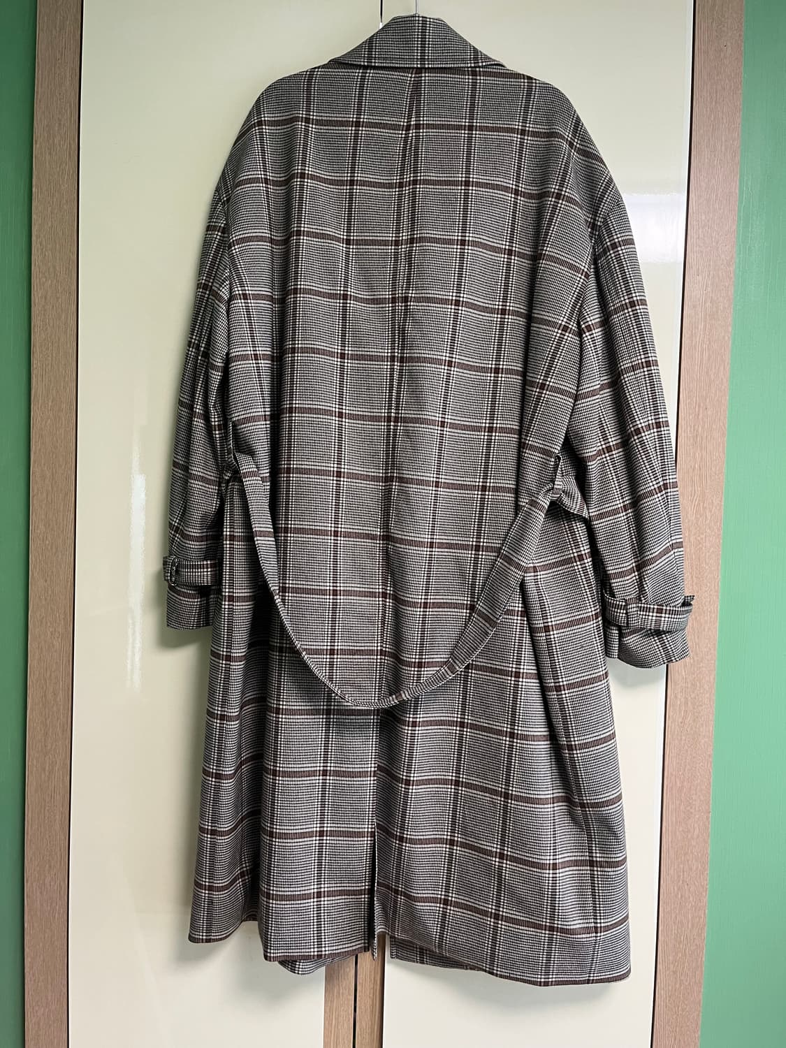 스파오 체크코트 상품이미지2