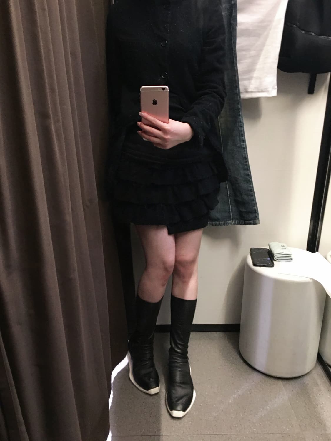 tricot COMME des GARCONS 꼼데가르송 랩스커트 M 상품이미지1