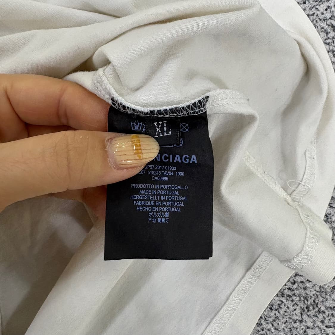 실측 VINTAGE 남성 고급 반팔 티셔츠 0420J 상품이미지6