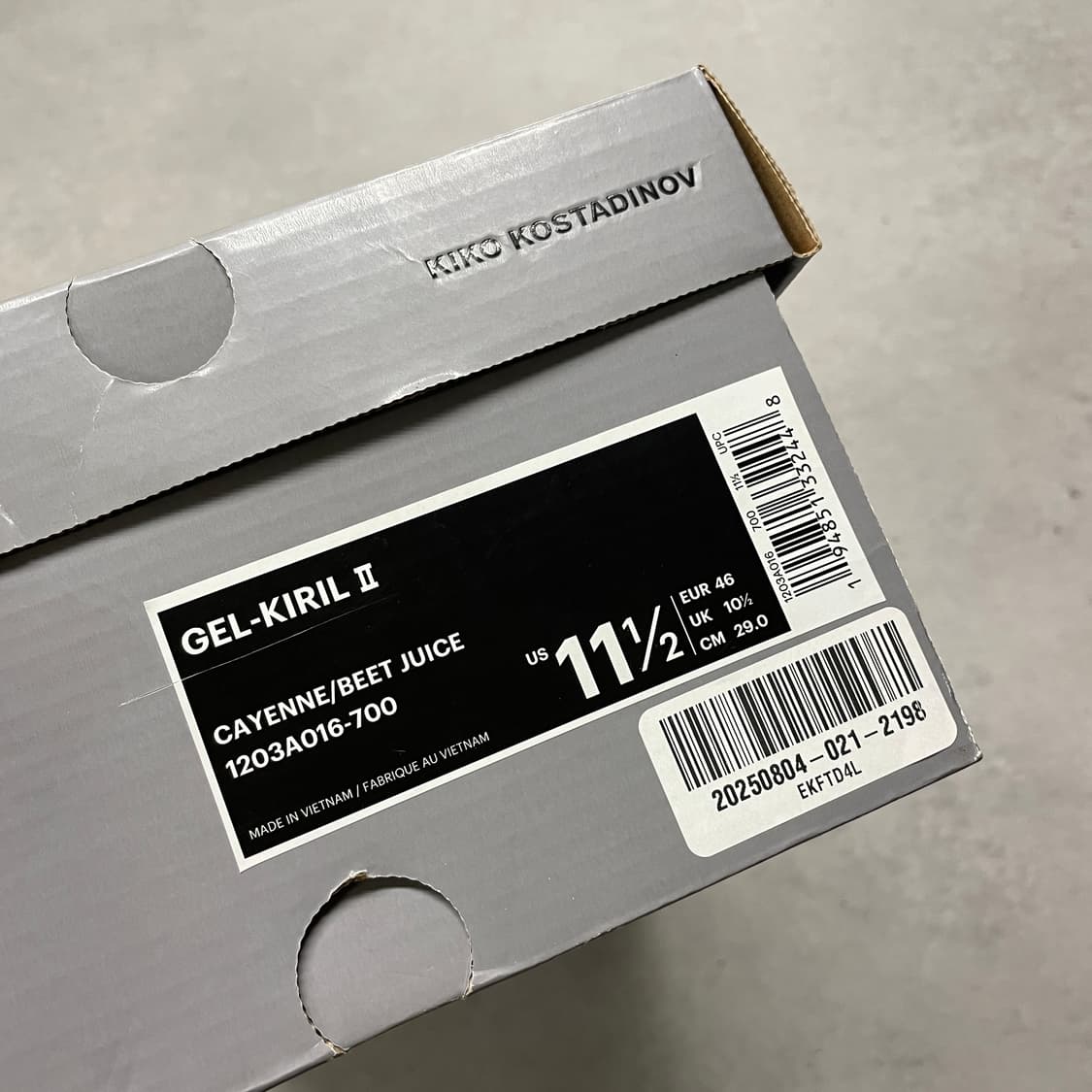 아식스 X 키코 젤키릴2 290 상품이미지10