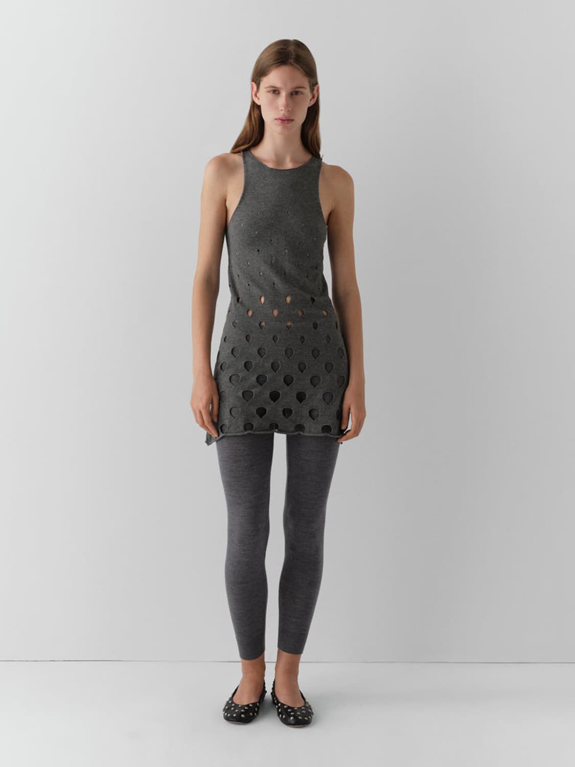 [S,M]기마구아스 Aros 드레스/그레이 상품이미지6